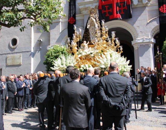 El presidente de la Comunidad asiste al encuentro del Santísimo Cristo de la Buena Muerte con la Santísima Virgen de la Soledad - 2, Foto 2