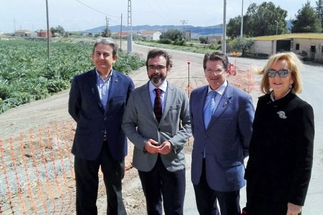 La ampliación de la calzada del Camino de Carrasco en Lorca mejorará la movilidad de los 1.500 habitantes de Marchena - 1, Foto 1