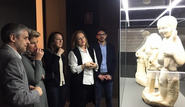 Las estatuas romanas de la villa de Los Cantos de Bullas se exhiben en el Museo Arqueológico de Murcia - 2, Foto 2