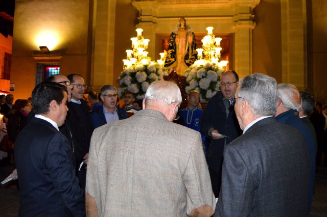 El azul y blanco de la procesión de la Virgen de los Dolores embarga la Semana Santa torreña - 4, Foto 4