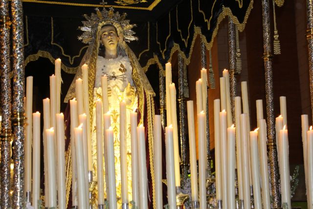La procesión del Viernes de Dolores inicia la Semana Santa de San Pedro del Pinatar, declarada de Interés Turístico Regional - 1, Foto 1
