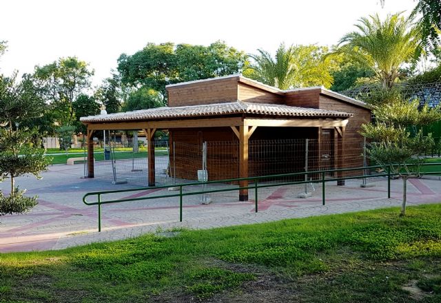 El jardín de Aviación contará en breve con un quiosco café-bar ubicado junto al parque canino - 3, Foto 3