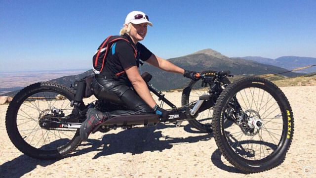 La triple medallista paralímpica Gema Hassen-Bey contará su historia de superación este jueves en la sede de ASPAYM - 1, Foto 1