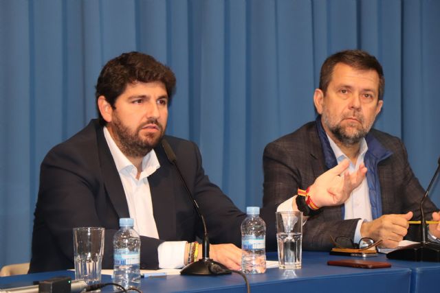 López Miras asiste a la Asamblea General de la Comunidad de Regantes de Lorca - 2, Foto 2