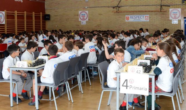 Más de 300 alumnos de Primaria se dan cita en el segundo Open Chess Monteagudo-Nelva - 1, Foto 1