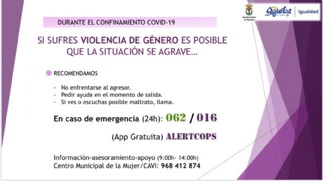 La edil de Igualdad ha recordado la obligación de los ciudadanos, ahora más que nunca, de denunciar si ven o escuchan un posible maltrato - 1, Foto 1
