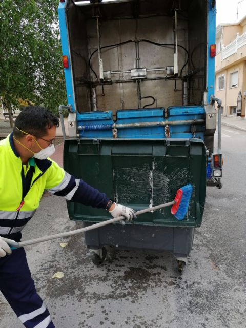 El Ayuntamiento de Bullas continúa diariamente con la desinfección de calles y zonas más conflictivas - 3, Foto 3