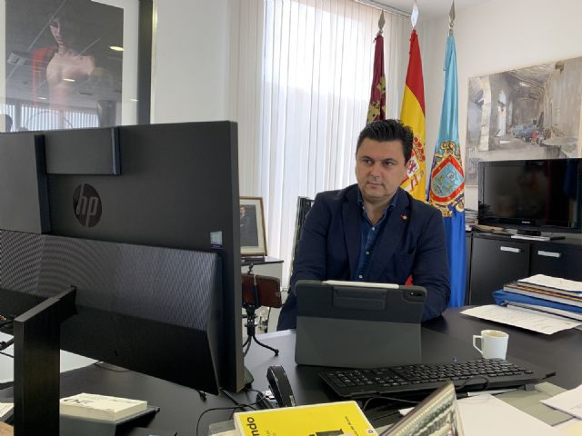 El alcalde de San Javier, José Miguel Luengo  informa sobre los efectos de las lluvias y la evolución de la situación generada por el Coronavirus en el municipio - 1, Foto 1