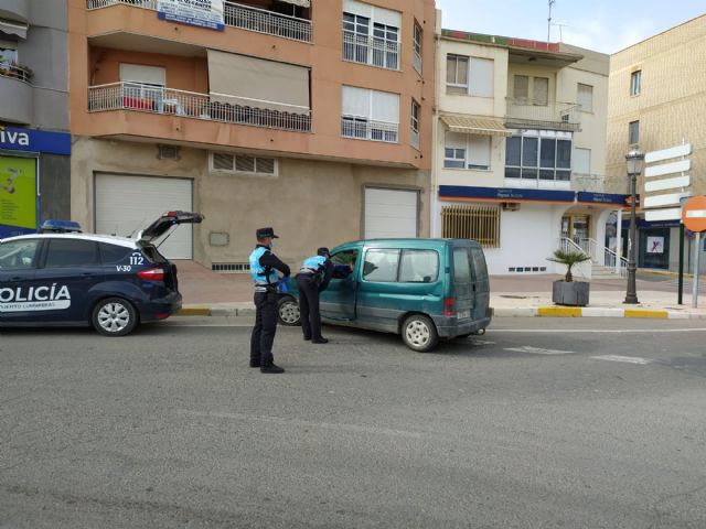 La Policía Local de Puerto Lumbreras impone una treintena de denuncias por las limitaciones de circulación ante el Estado de Alarma - 2, Foto 2