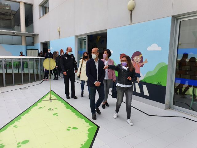 El Colegio de Educación Infantil del Paseo Rosales de Molina de Segura crea un Parque de Educación Vial - 2, Foto 2