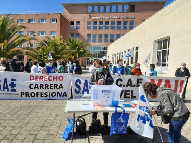 SAE continúa con sus concentracionesy su recogida de quejas y sugerencias - 1, Foto 1