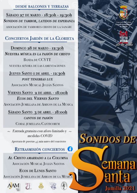 Cultura presenta el programa de conciertos 'Sonidos de Semana Santa' - 2, Foto 2