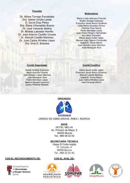 Murcia acoge el III Encuentro Multidisciplinar sobre Asma Grave, organizado por Asgramur - 3, Foto 3