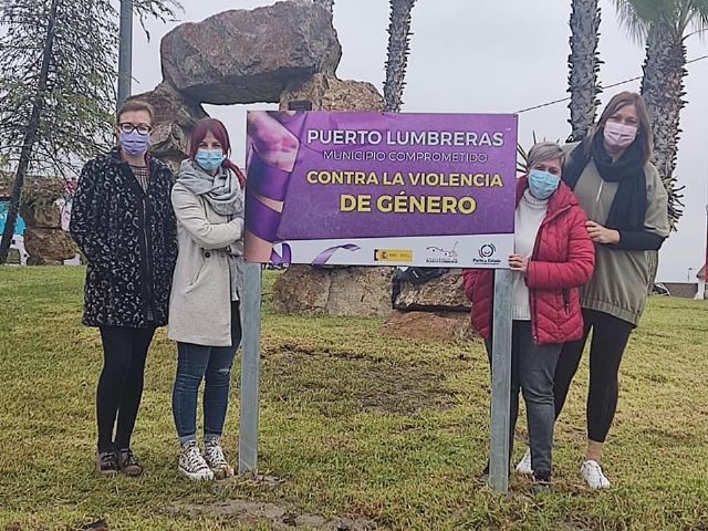 Puerto Lumbreras se adhesiona a la campaña ´Contra el Maltrato Tolerancia Cero contra la Violencia de Género´ puesta en marcha por Antena 3 y Fundación Mutua Madrileña - 1, Foto 1