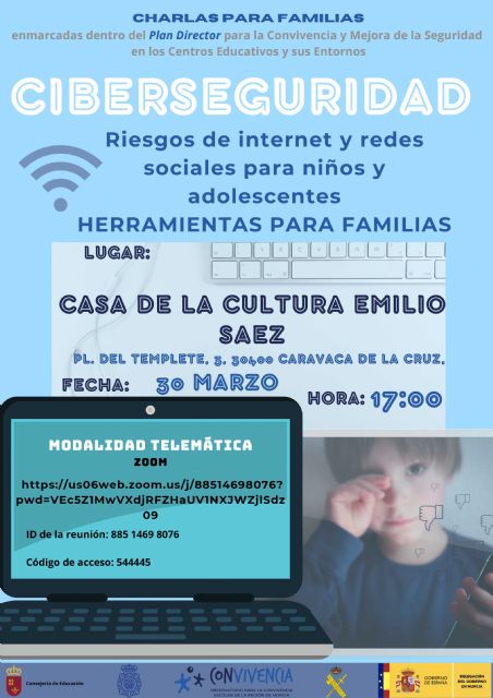 Una charla destinada a madres y padres abordará en Caravaca los riesgos internet y las redes sociales para los menores - 1, Foto 1