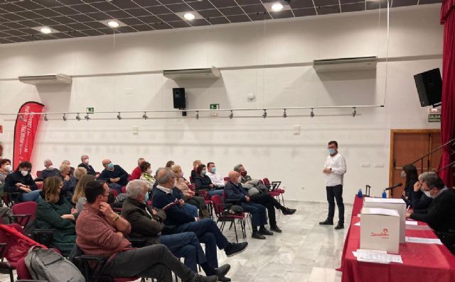 González Tovar reelegido por aclamación Secretario General de la Agrupación Murcia Este, una de las más numerosas del PSRM-PSOE - 1, Foto 1