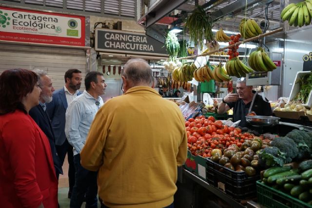 MC Cartagena recoge el descontento de los comerciantes del Mercado Santa Florentina por la chapucera gestión de N. Arroyo (PP) - 2, Foto 2