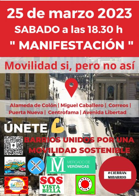 Las plataformas se manifiestan este sábado por el futuro de sus barrios, la movilidad y la libertad - 1, Foto 1