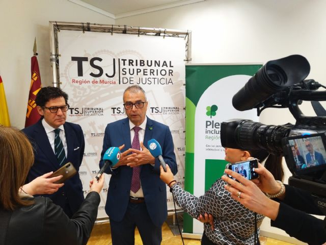El TSJMU y Plena inclusión Región de Murcia abordan el reto de que la Justicia sea más fácil de comprender - 2, Foto 2