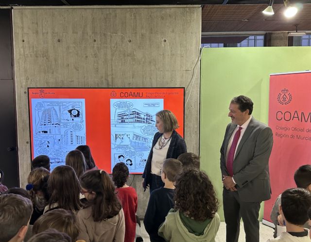 El Gobierno regional y el Colegio de Arquitectos promueven la enseñanza de la arquitectura entre estudiantes de Primaria y Secundaria - 1, Foto 1