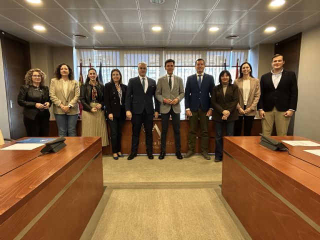COREMUR y la Unión Comarcal de Comerciantes de Lorca comparecen ante la Asamblea Regional - 2, Foto 2