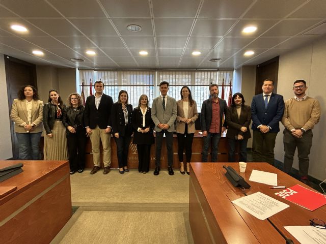 COREMUR y la Unión Comarcal de Comerciantes de Lorca comparecen ante la Asamblea Regional - 4, Foto 4