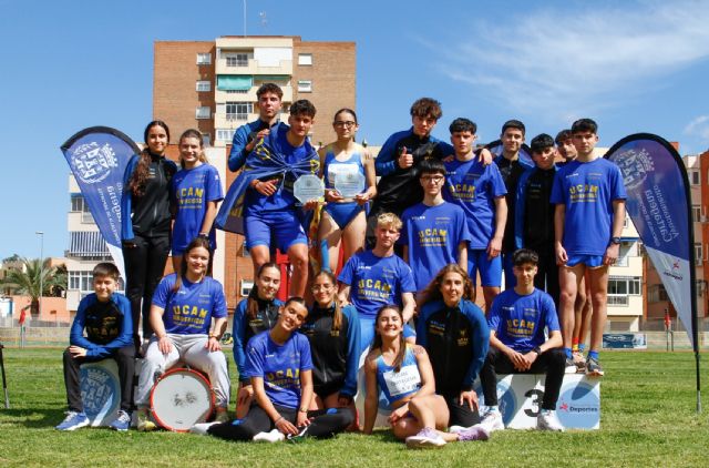 UCAM Atletismo Cartagena brilla en el I Encuentro Nacional de Clubes Sub18, con un segundo puesto femenino y tercero masculino - 1, Foto 1