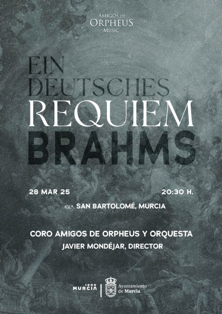 El Réquiem de Brahms, una cita imprescindible en el ciclo Murcia Sacra - 2, Foto 2