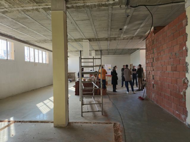 Arrancan las obras de la nueva Sala de Estudio 24 h que abrirá sus puertas en Monteagudo con cerca de 70 plazas - 2, Foto 2