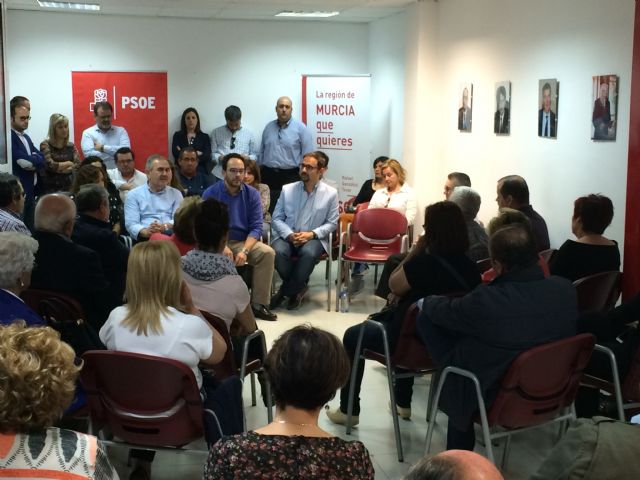 Hernando (PSOE) reivindica en Lorca la llegada de ayudas a los afectados por las riadas de 2012 - 3, Foto 3