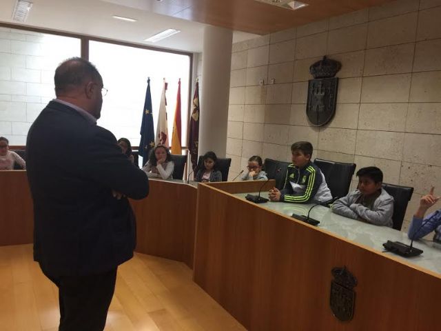 Comienzan las visitas escolares al Ayuntamiento de Totana - 5, Foto 5