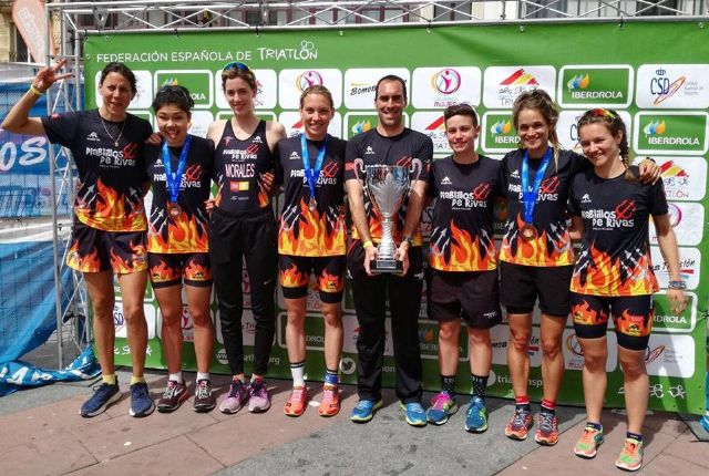 Marina Martínez, en primera división, y Laura Durán, en segunda, se proclaman Campeonas de la Liga Nacional de duatlón - 2, Foto 2