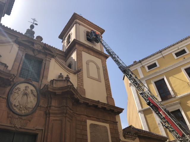 50 efectivos de Policía Local, Bomberos y Protección Civil participan en el simulacro de intervención en el Conjunto Monumental de San Juan de Dios - 2, Foto 2