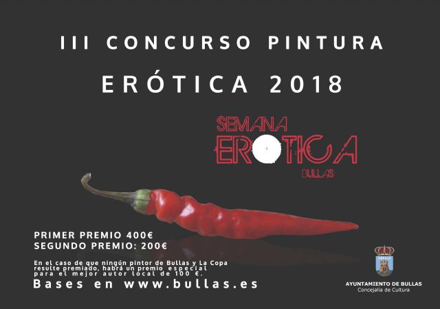 Convocado el concurso de Pintura Erótica Bullas 2018 - 1, Foto 1
