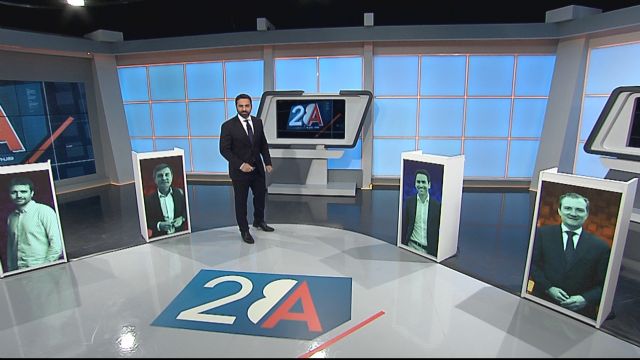 PP, PSOE, Ciudadanos y Unidas Podemos, en el debate de La7 - 1, Foto 1