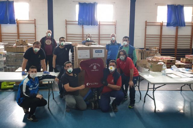 El Club de Tenis de Mesa de Cartagena colabora con el operativo de emergencia social - 1, Foto 1