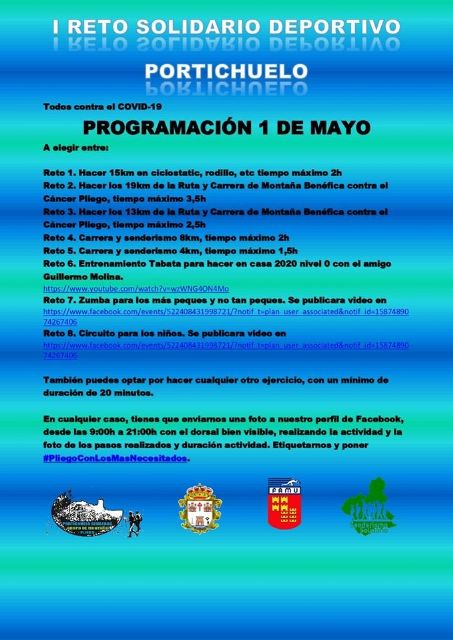 I Reto Deportivo Solidario Portichuelo Senderos Pliego - 2, Foto 2