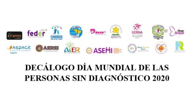 Decálogo Día Mundial de las Personas sin Siagnóstico 2020 - 1, Foto 1