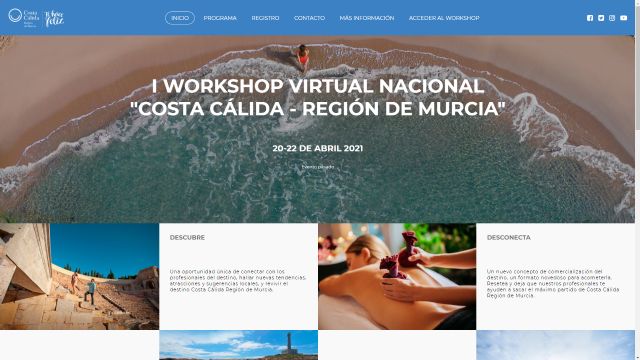 El I Workshop Virtual 'Costa Cálida-Región de Murcia' concluye con 500 citas de negocio - 1, Foto 1