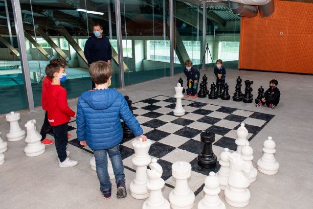 La Escuela de Ajedrez Lapuerta ya cuenta con su local en el Palacio de Deportes - 1, Foto 1