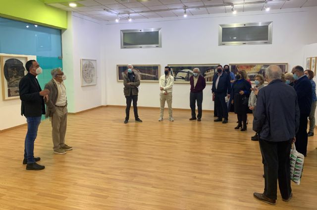 El pintor Blas Miras muestra en Las Torres de Cotillas su homenaje a la Luna - 1, Foto 1