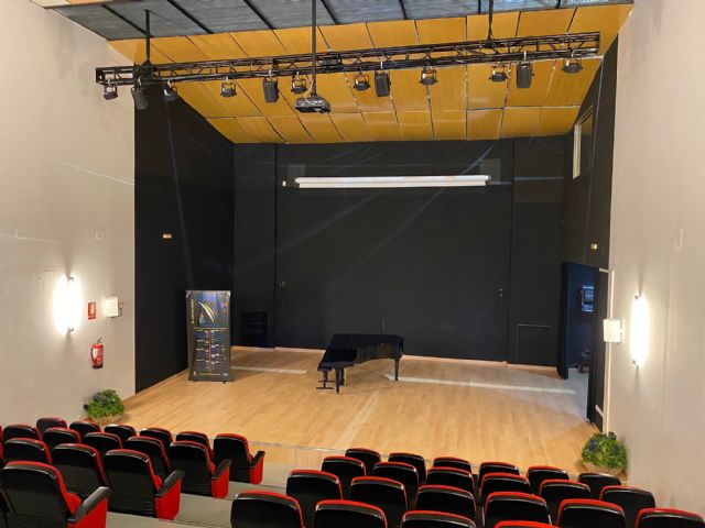 Finalizan los trabajos de remodelación del Auditorio del Conservatorio de Música Julián Santos - 1, Foto 1