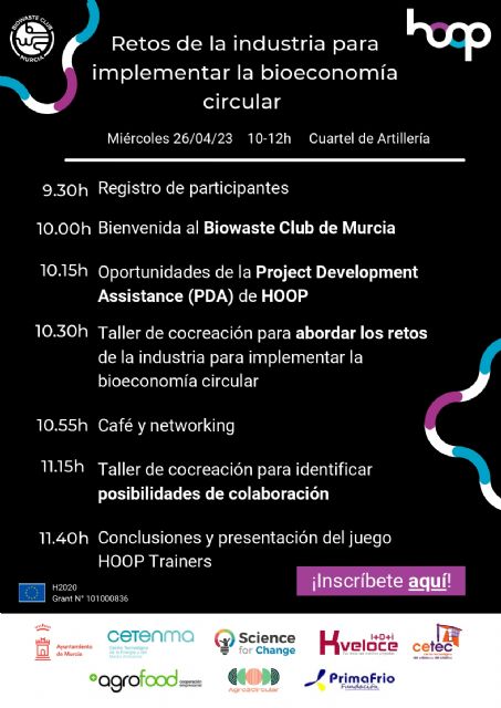 Dos nuevos encuentros en primavera del Biowaste Club de Murcia, una plataforma de debate para articular la bioeconomía circular de la ciudad - 1, Foto 1