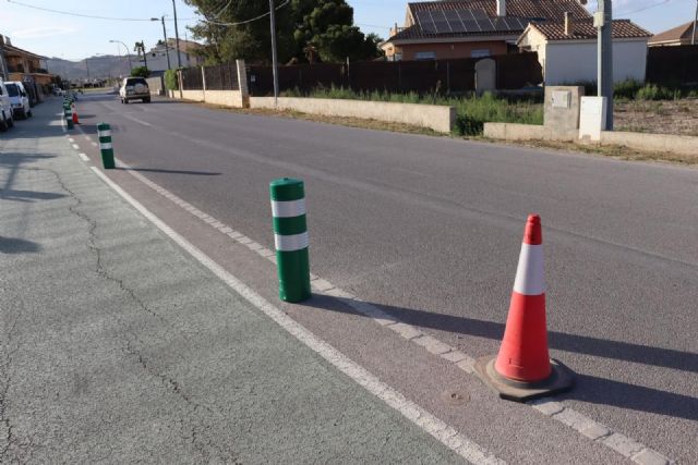 El carril bici de Cazalla cuenta con nuevos elementos de seguridad tras la renovación a la que ha sido sometida esta infraestructura - 3, Foto 3