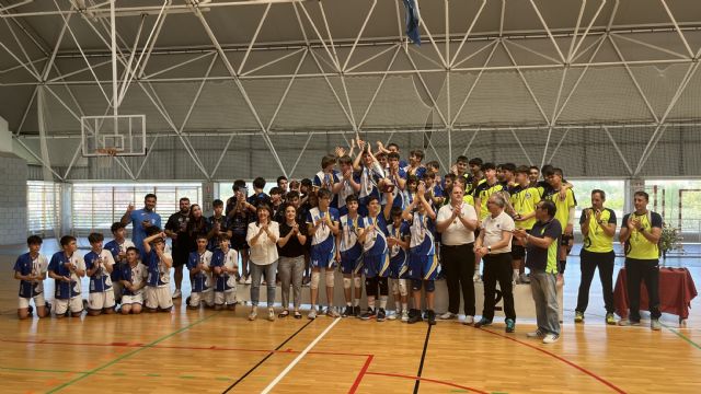 El equipo infantil masculino de voleibol de la AD Eliocroca se proclama campeón de la Región de Murcia - 2, Foto 2
