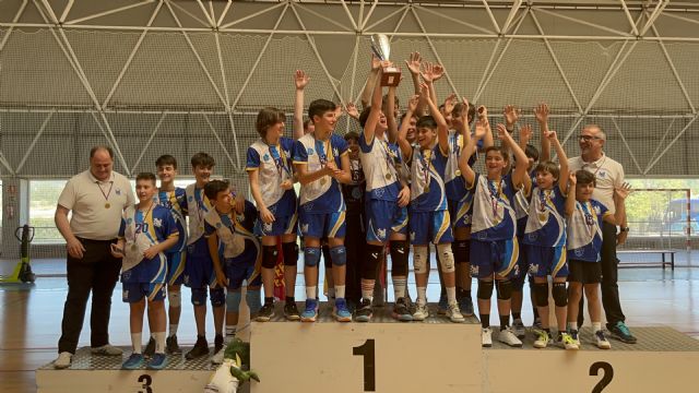 El equipo infantil masculino de voleibol de la AD Eliocroca se proclama campeón de la Región de Murcia - 3, Foto 3