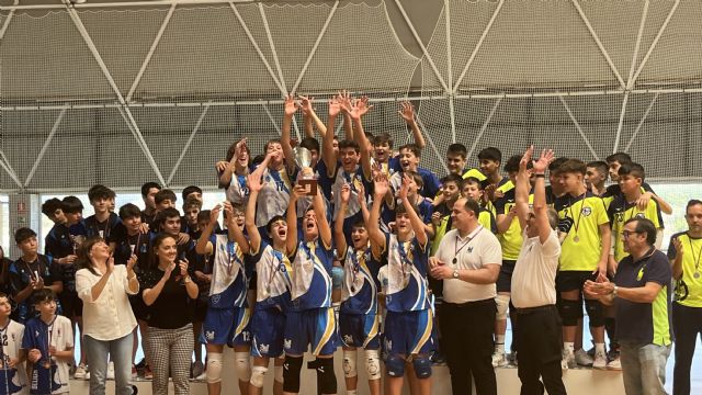 El equipo infantil masculino de voleibol de la AD Eliocroca se proclama campeón de la Región de Murcia - 5, Foto 5