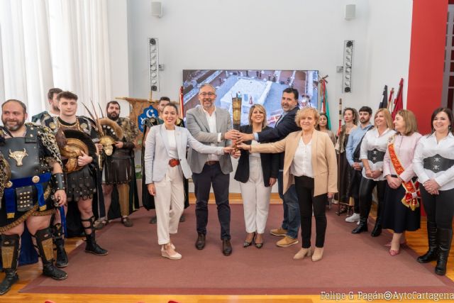 Carthagineses y Romanos unen a Cartagena y Santomera a través del fuego sagrado - 1, Foto 1