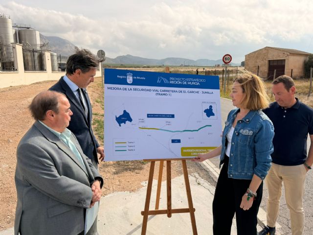 Fomento licita por 2,37 millones la mejora integral del primer tramo de la carretera de El Carche en Jumilla, Foto 2