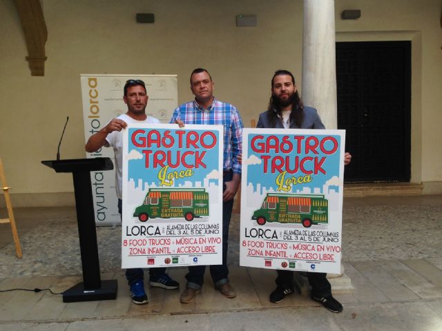 Lorca acoge del 3 al 5 de junio en la Alameda de Constitución su primer Gastro Truck - 1, Foto 1